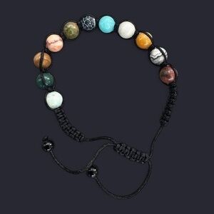 Adjustable Gemstone Bead Bracelet
